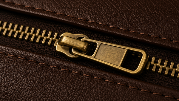 Durable Brass Zipper